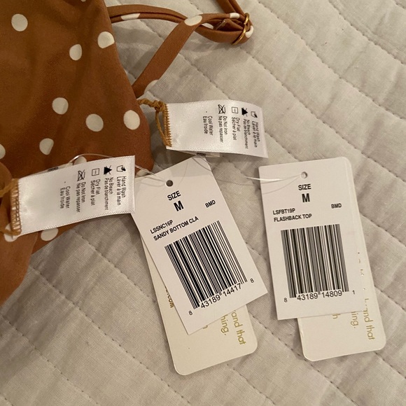 NWT L*Space Sandy Dot Bikini - Picture 6 of 6